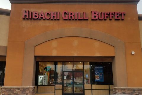 Hibachi grill buffet